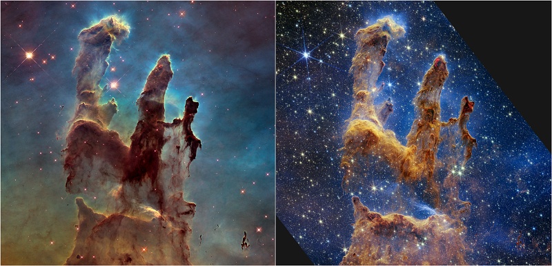 Hubble comparison