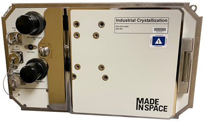 KDP crystal was produced by Redwire’s facility onboard the ISS.