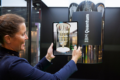 IBM Quantum presented its quantum computer at World of Quantum in April.
