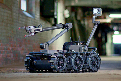 Centaur unmanned ground vehicle robot.