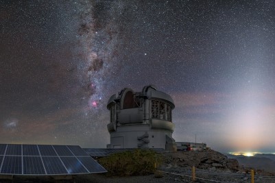 Gemini South in Chile is one half of the International Gemini Observatory.