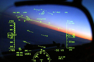 Vuzix HUD allows fighter pilots to easily monitor vital data.