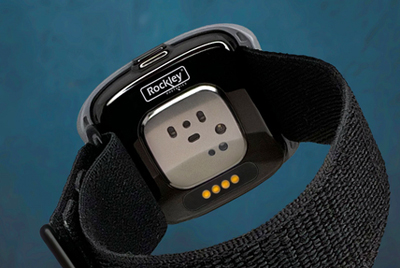 Rockley’s Bioptx Baseline wristbands monitor multiple biomarkers.