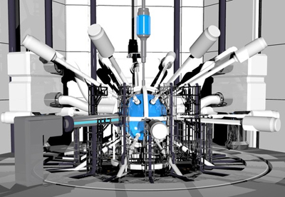 Conceptual design of the commercial laser fusion reactor. 