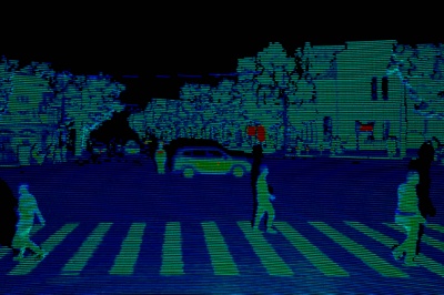 AT128 point cloud