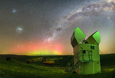 The BOOTES-3 station in the South Island in New Zealand (IAA-CSIC/NIWA).