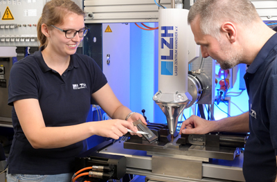 Crack-free components by LZH’s ultrasonic-assisted laser beam welding.