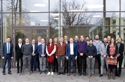 Meeting of the QMag consortium at Fraunhofer IAF in Freiburg.