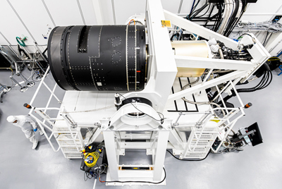 The largest digital camera ever constructed for astronomy. 