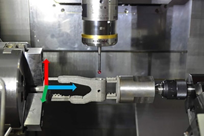 Automated quality control of 3D-printed parts during finishing.
