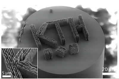 3D printing 1,000 times smaller than a grain of sand. 