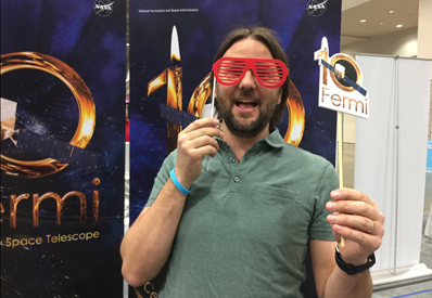 Jeremy Perkins at the 2018 USA Science and Engineering Festival in Washington DC.