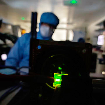 An OLED device from the Oxford study.