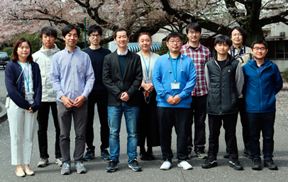 The RIKEN team. Click for info.