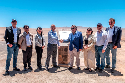Opening ceremony for CTAO’s southern array facility in Chile.