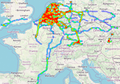 Over 1 million kilometers of data collection.
