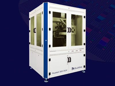 Eulitha’s deep ultra-violet patterning platform for 6-inch wafer production.