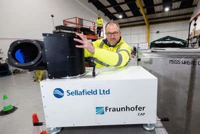 Gas man: Fraunhofer CAP's David Stothard.
