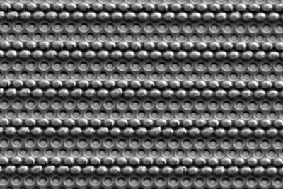 Sail on: Germanium pillars and air holes embedded in a PMMA matrix.