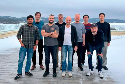 Team photo from project meet in Härryda, Sweden, in February 2026.