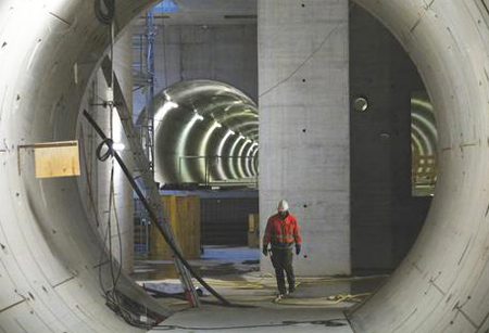 On schedule: underground civil engineering for the X-ray laser European XFEL is now complete.