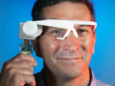 Eye-eye: Trulife Optics' head-up display in prototype AR system.