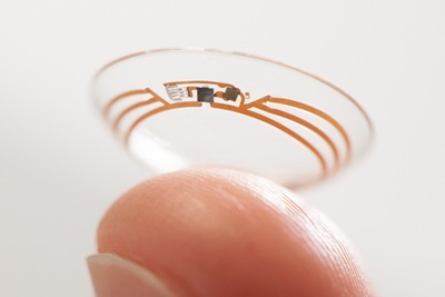 Ultimate wearable? Google's 'smart' contact lens