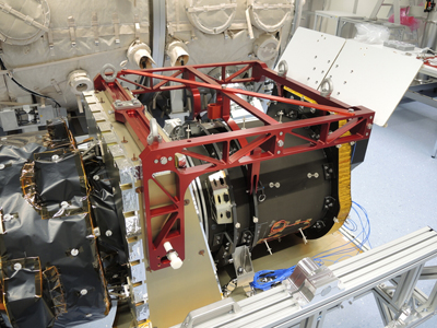 CHEOPS Satellite's Structural and Thermal model at the University of Bern.
