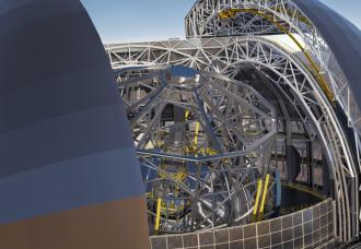 Extremely large: the E-ELT mirror will be 39 meters across