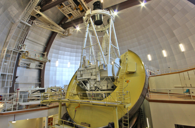 The 3.9 metre Anglo-Australian Telescope located at Siding Spring Observatory in NSW. 