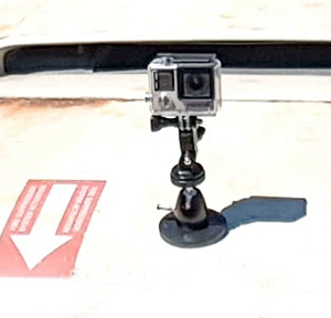 Truck-mounted cam.