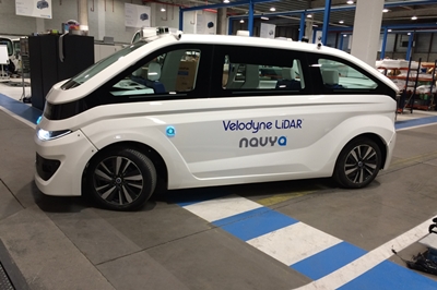 Autonom Cab: Navya's self-driving taxi