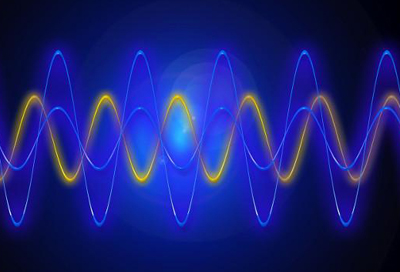 Wavelength changes as laser moves from one steady state to a new steady state.